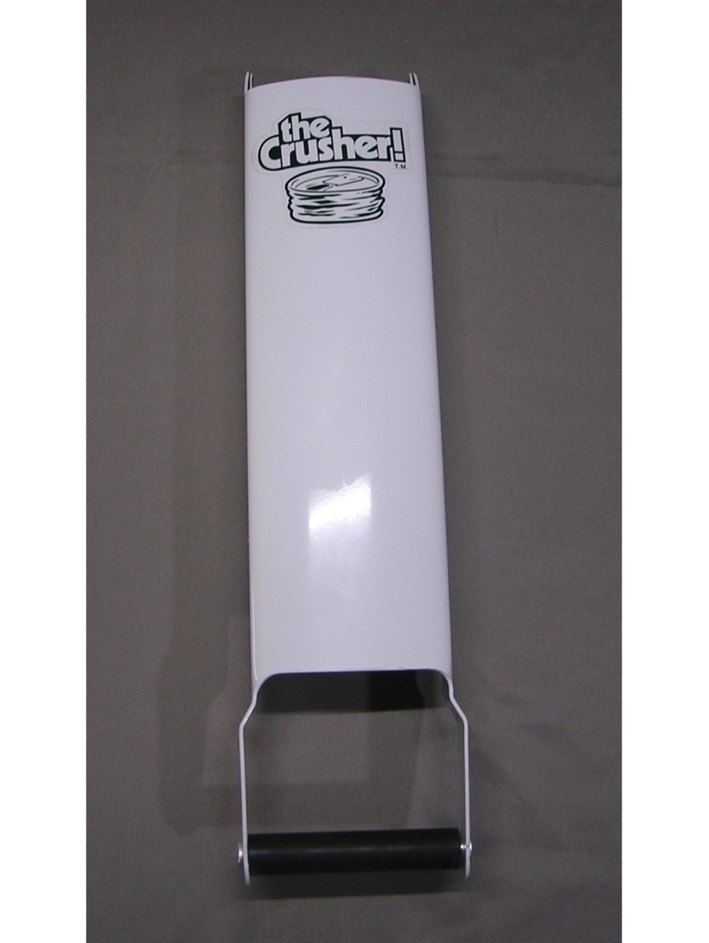 The Crusher Can Crusher - White Metal Can Crusher with Handle